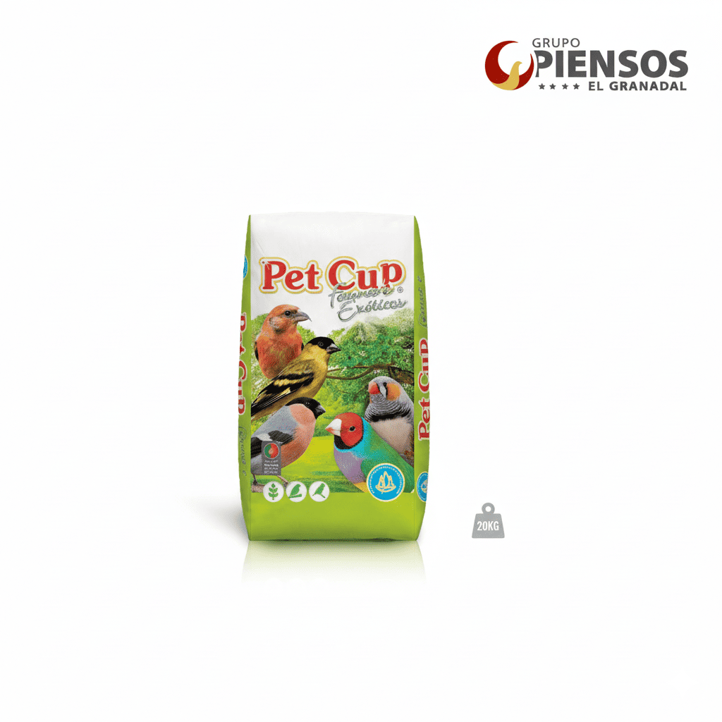 Pet Cup Mixtura Exotico Profesional Classic 20 kg.