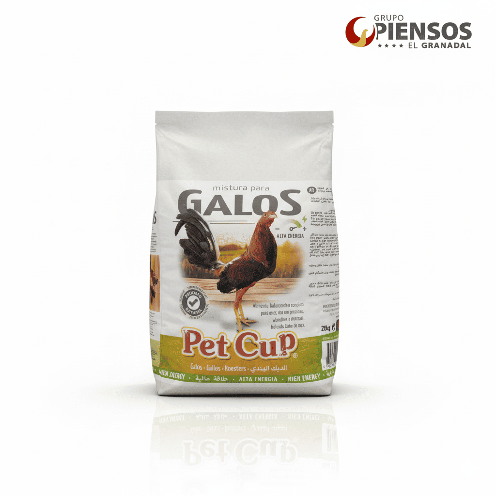 Pet Cup Mixtura Gallos Mantenimiento 20 kg.