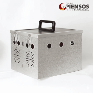 Transportin aluminio 2 huecos