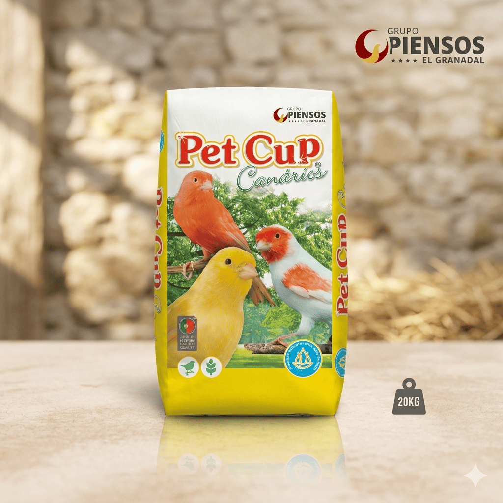 Pet Cup Canarios Especial Cria 20 kg.