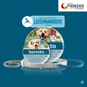 Collar Seresto perros + 8 kg
